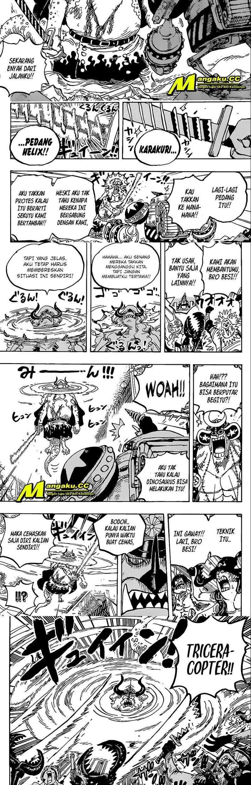 One Piece Chapter 1019 Gambar 5