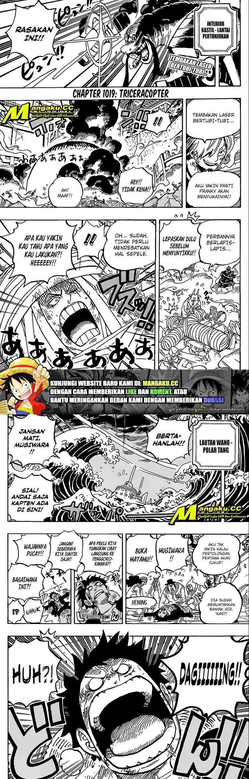 One Piece Chapter 1019 Gambar 3