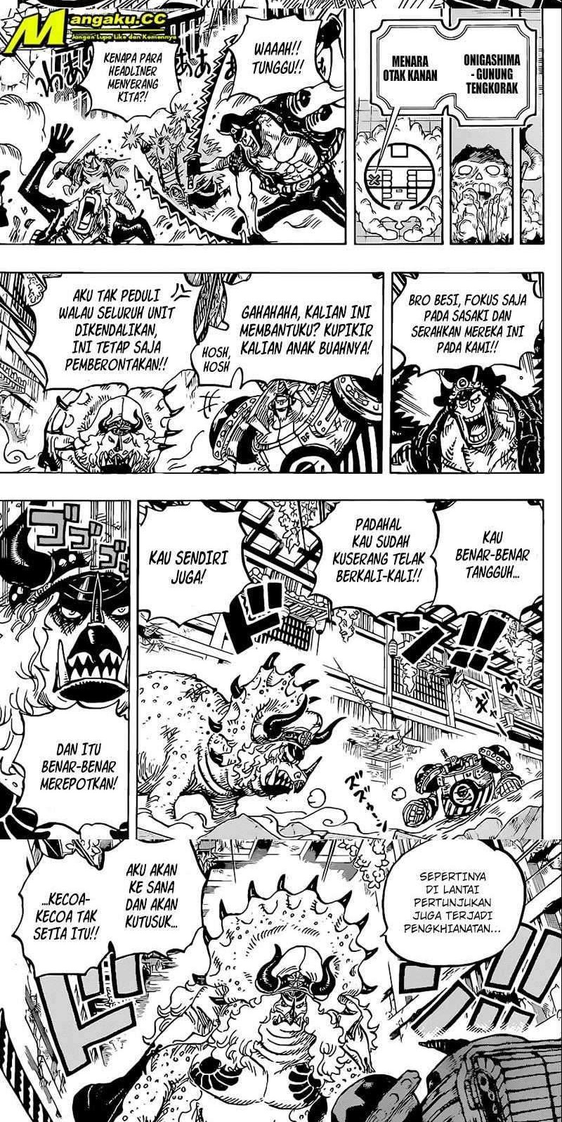 One Piece Chapter 1019 Gambar 4