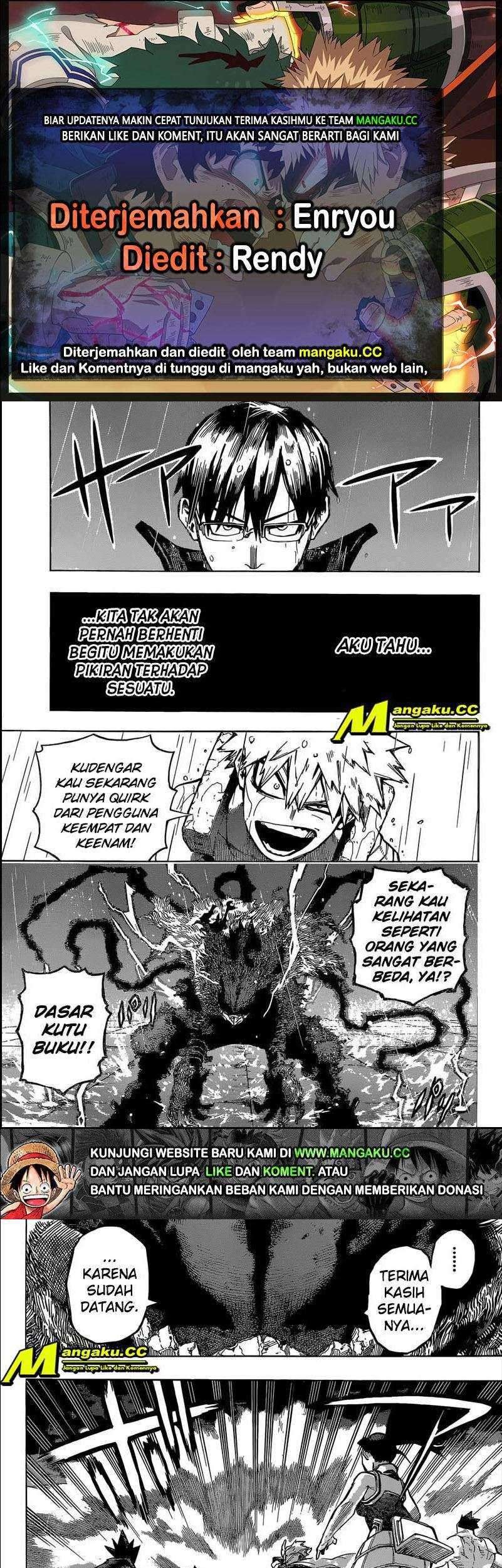 Komik Boku no Hero Academia Chapter 320 gambar nomor 1