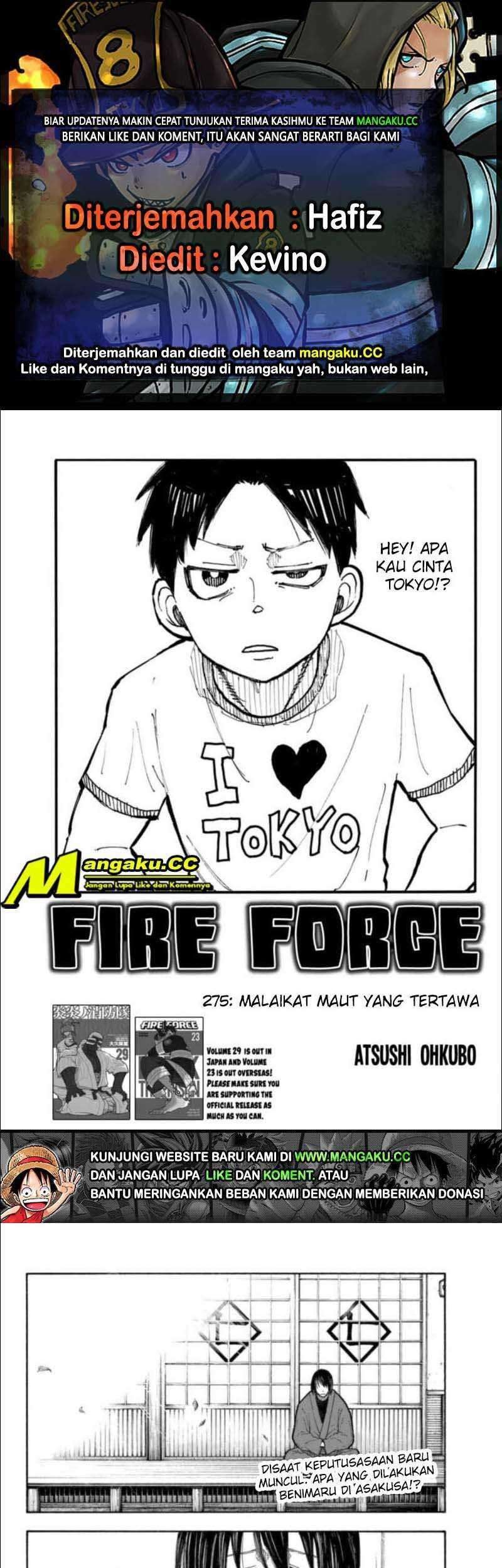 Komik Fire Brigade of Flames Chapter 275 gambar nomor 1