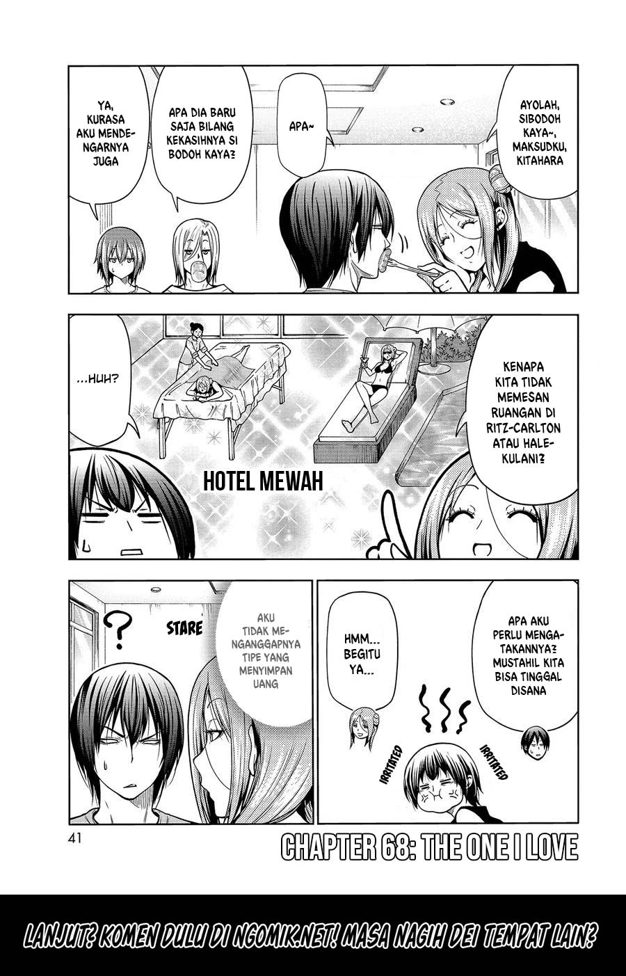 Grand Blue Chapter 68.1 Gambar 4