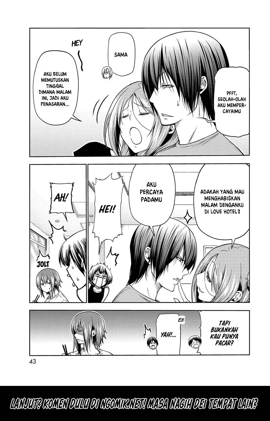 Grand Blue Chapter 68.1 Gambar 6