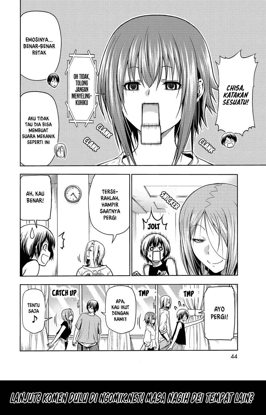 Grand Blue Chapter 68.1 Gambar 7