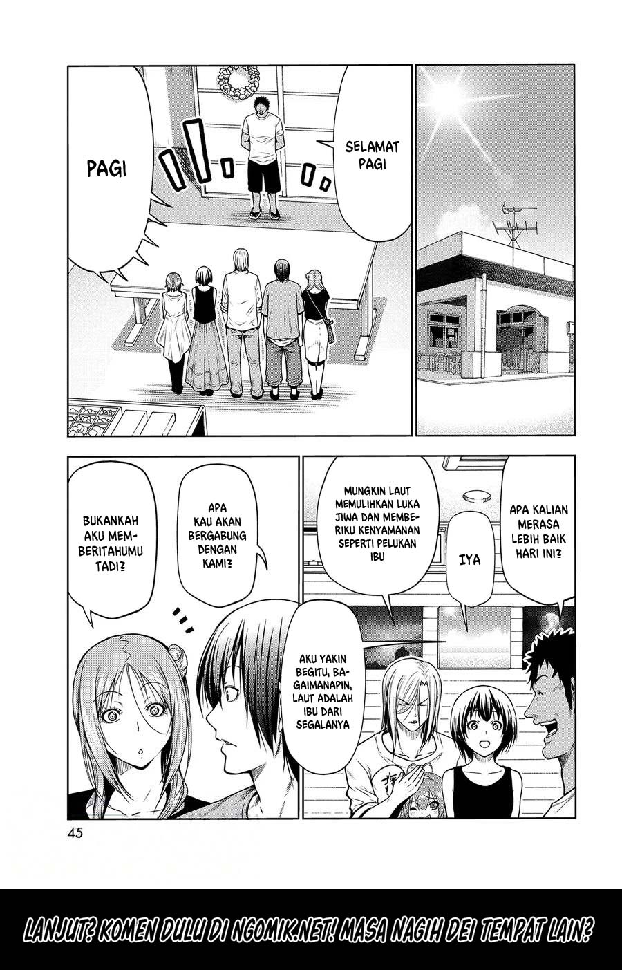 Grand Blue Chapter 68.1 Gambar 8