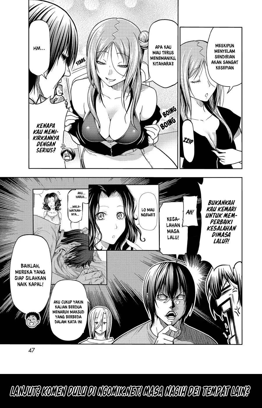 Grand Blue Chapter 68.1 Gambar 10