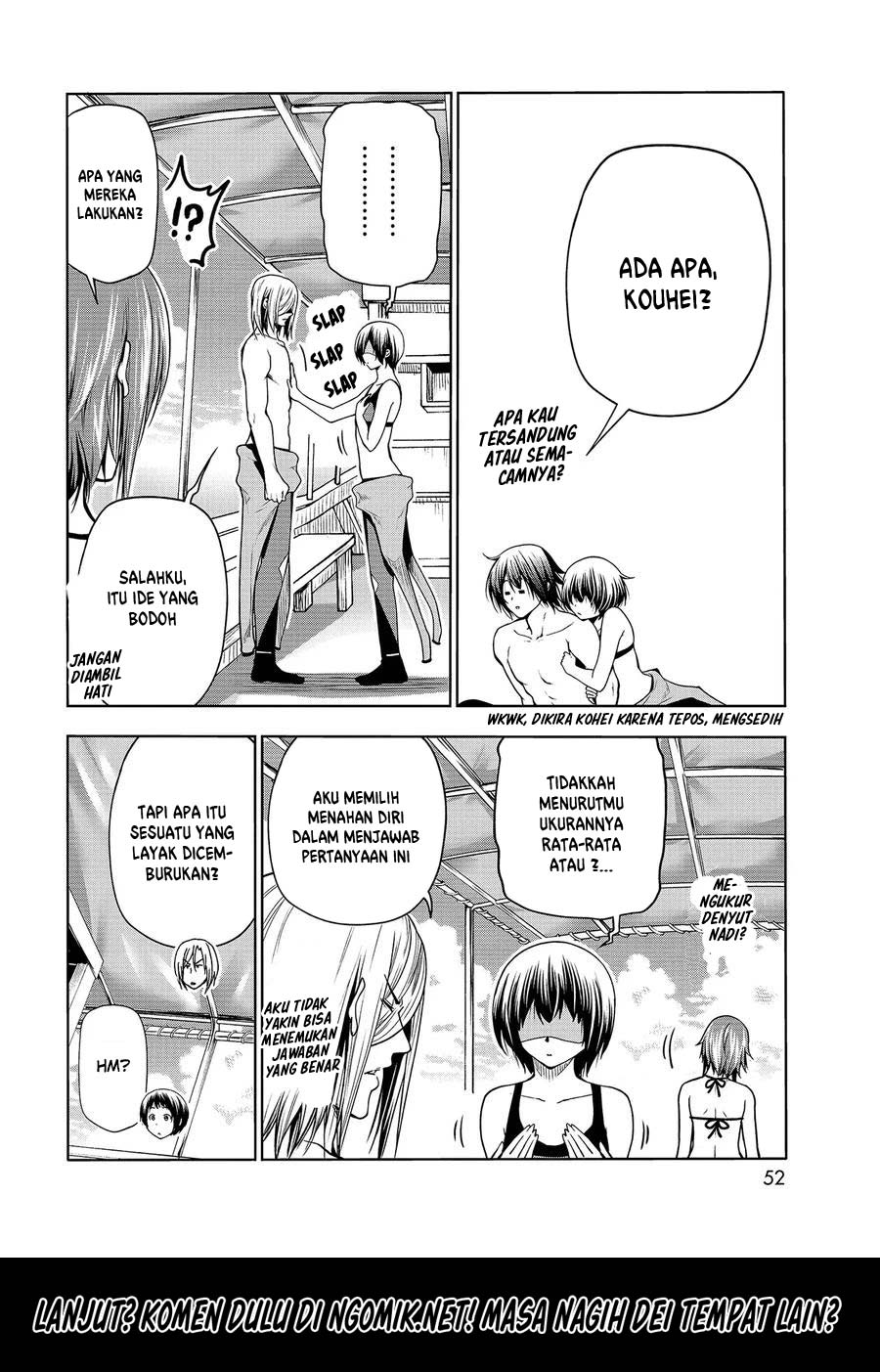 Grand Blue Chapter 68.1 Gambar 15