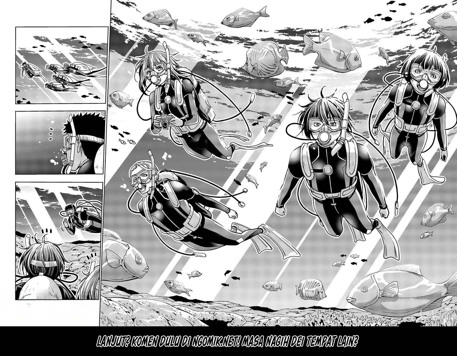 Grand Blue Chapter 68.1 Gambar 19