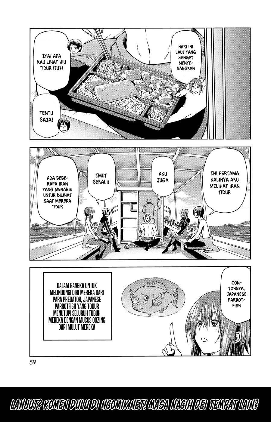 Grand Blue Chapter 68.1 Gambar 21