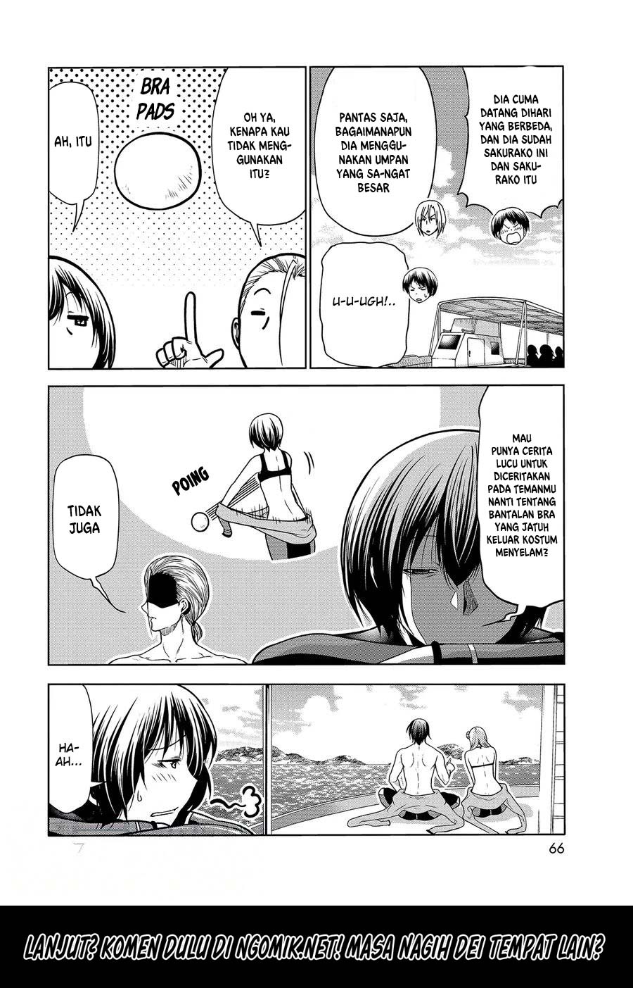 Grand Blue Chapter 68.1 Gambar 28