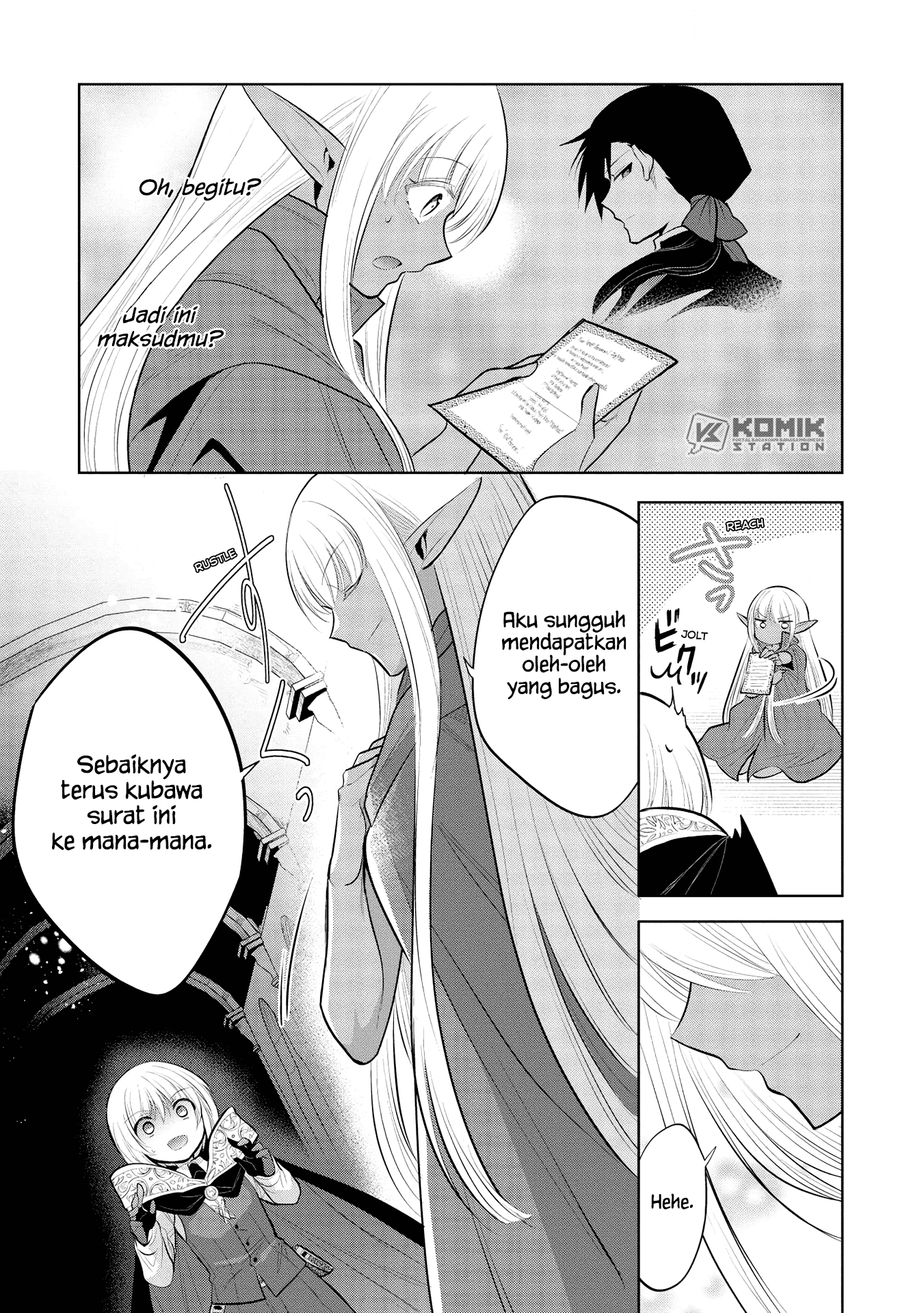 Maou no Ore ga Dorei Elf wo Yome ni Shitanda ga, Dou Medereba Ii? Chapter 35 Gambar 45