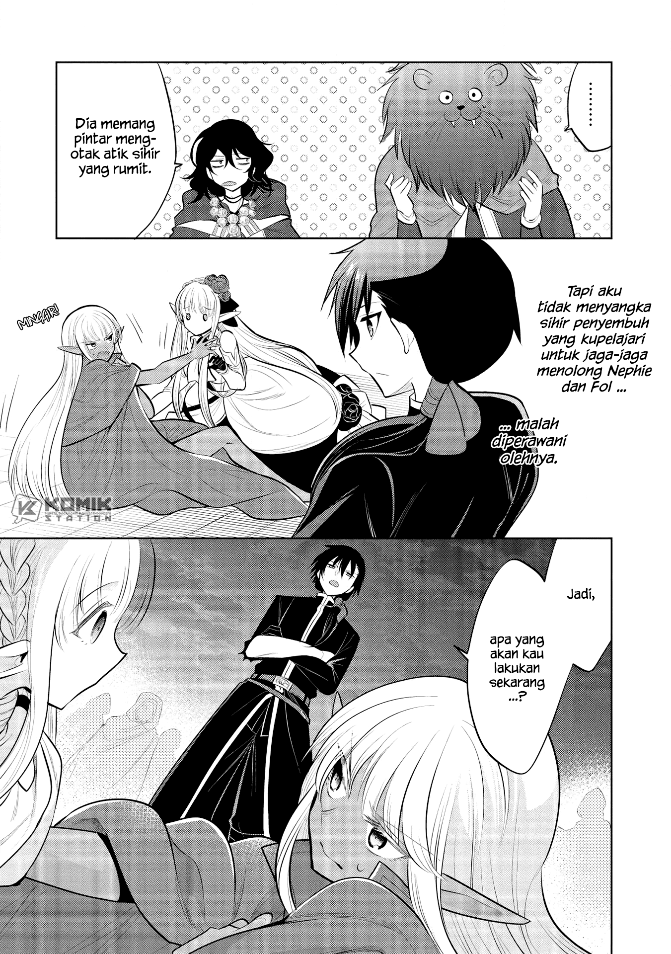 Maou no Ore ga Dorei Elf wo Yome ni Shitanda ga, Dou Medereba Ii? Chapter 35 Gambar 12