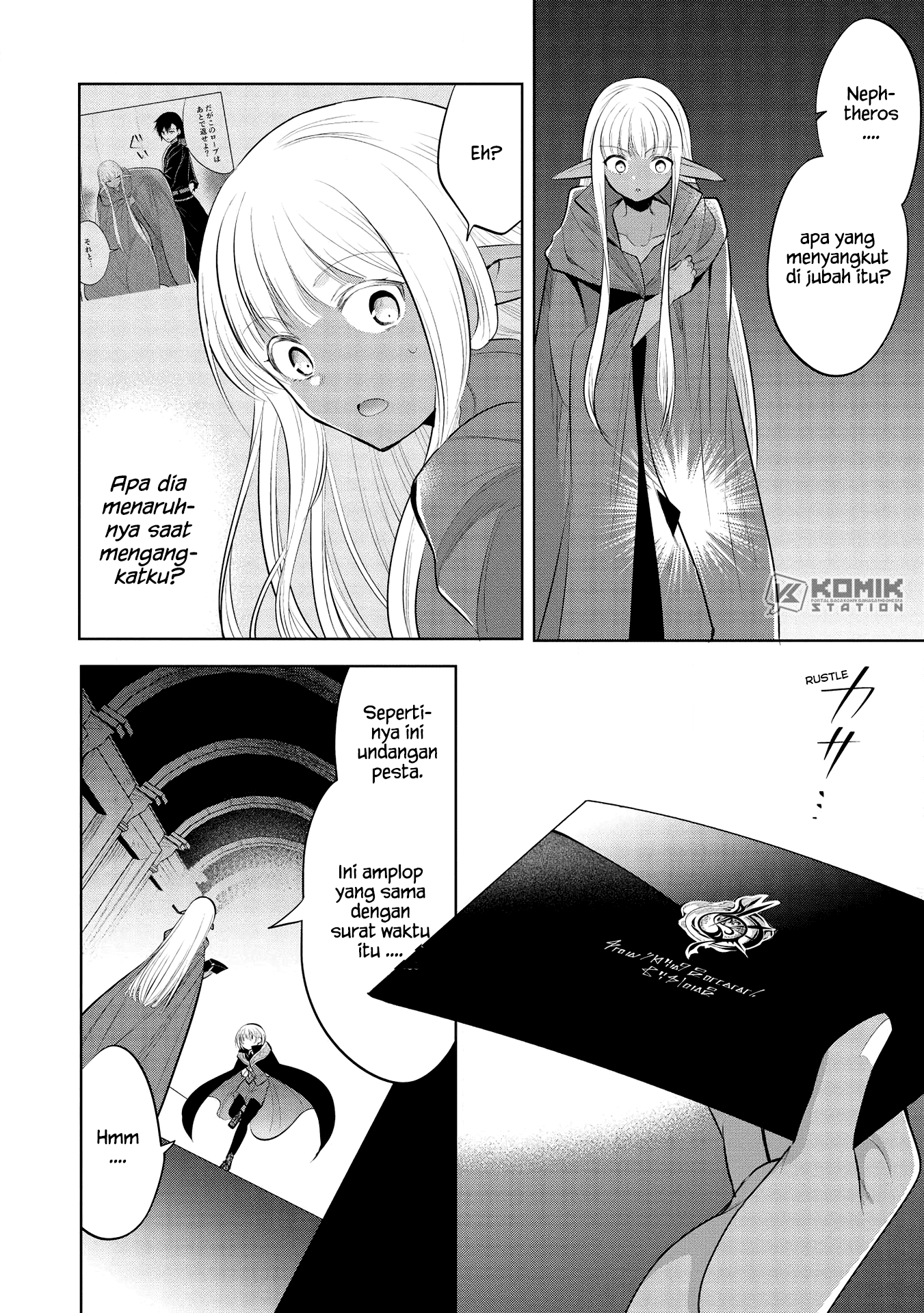Maou no Ore ga Dorei Elf wo Yome ni Shitanda ga, Dou Medereba Ii? Chapter 35 Gambar 34