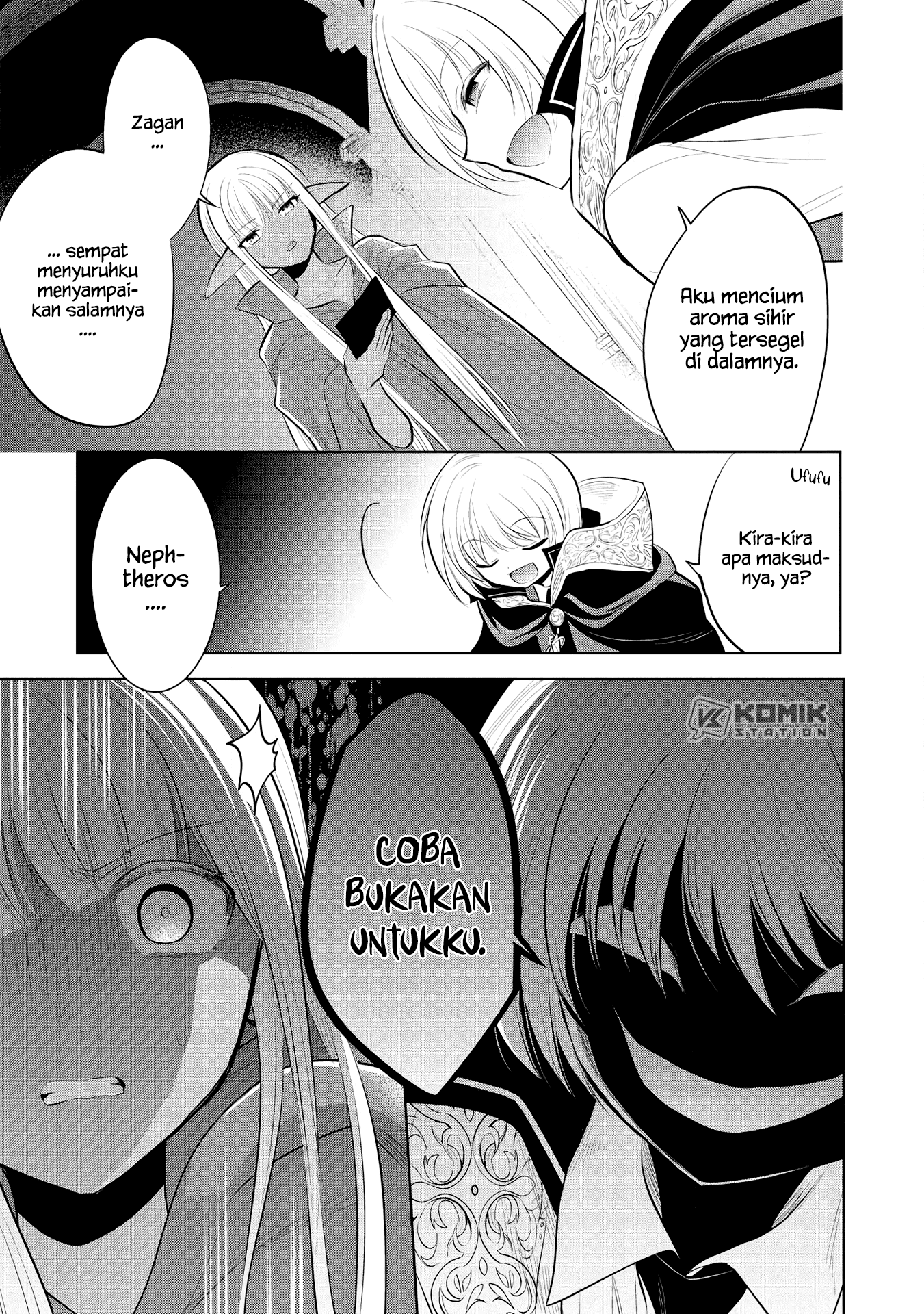 Maou no Ore ga Dorei Elf wo Yome ni Shitanda ga, Dou Medereba Ii? Chapter 35 Gambar 35