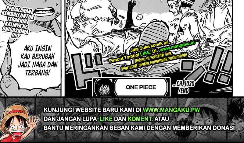 One Piece Chapter 1020 Gambar 11