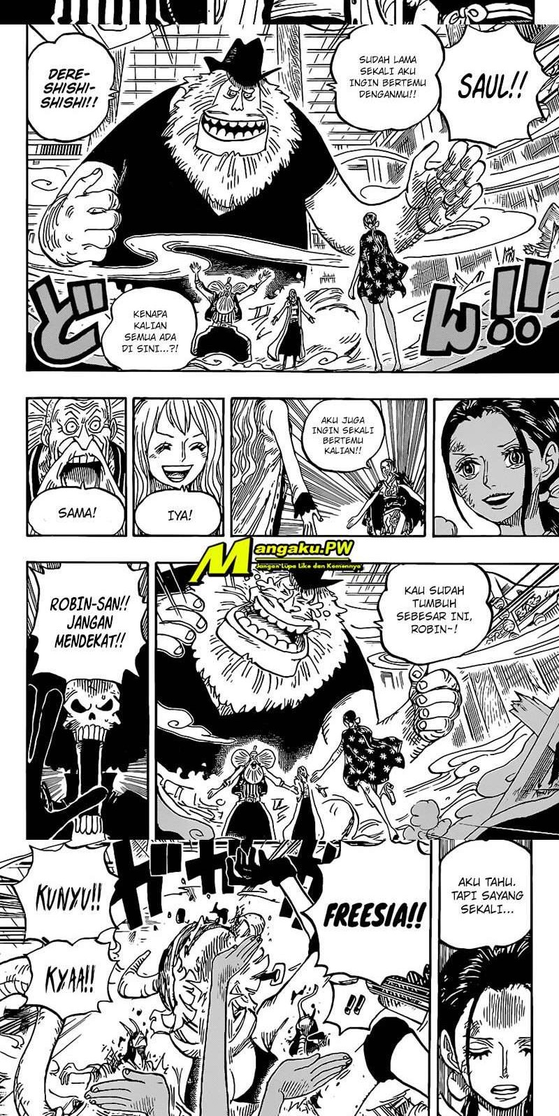 One Piece Chapter 1020 Gambar 4