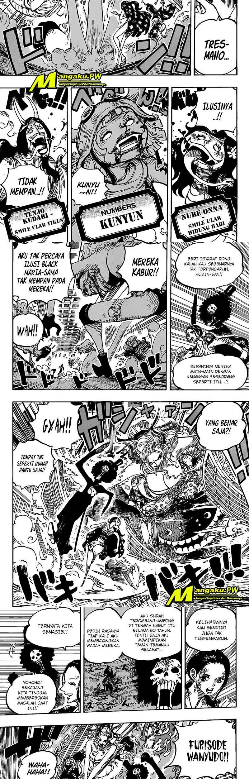 One Piece Chapter 1020 Gambar 5