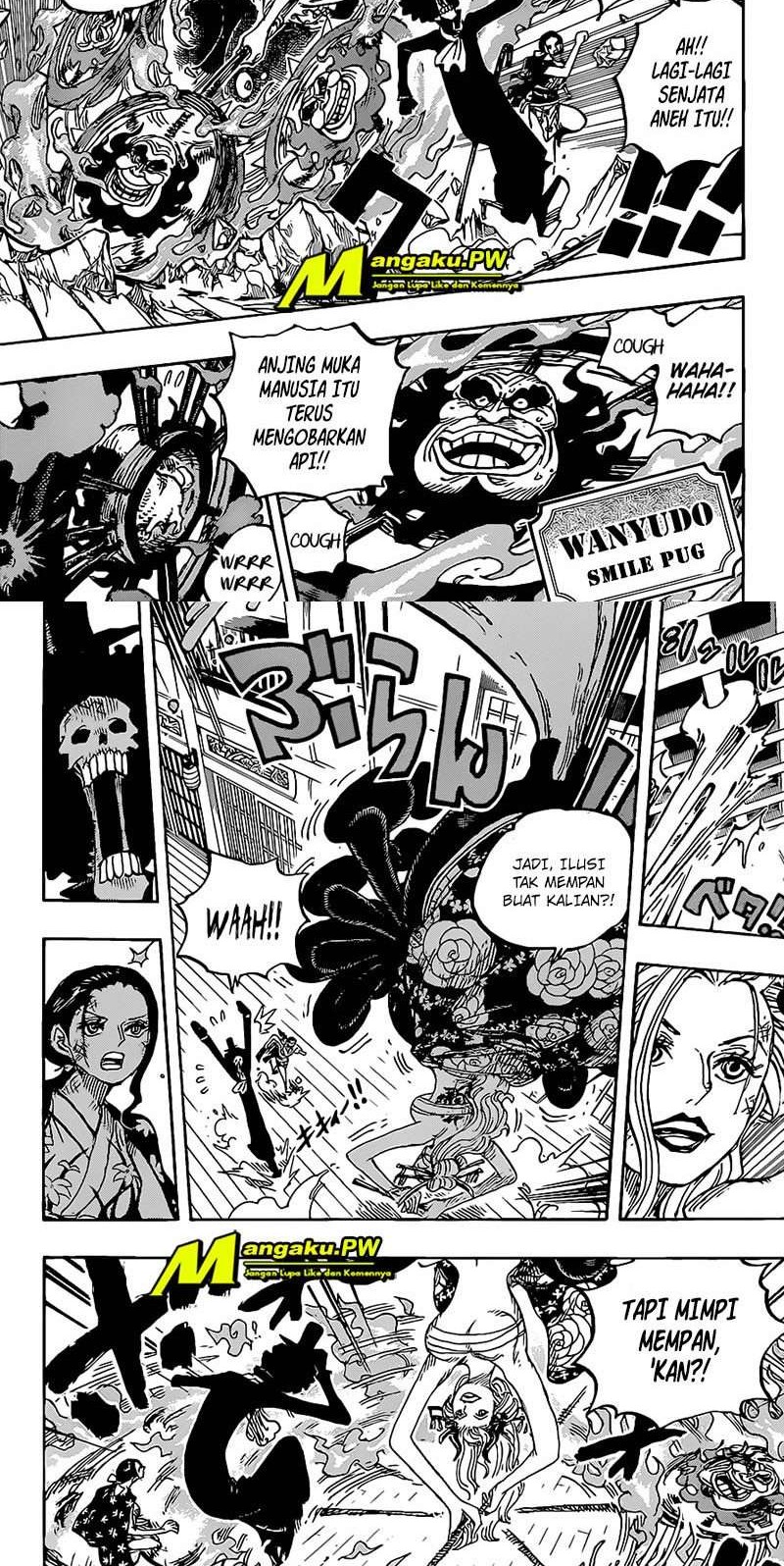 One Piece Chapter 1020 Gambar 6