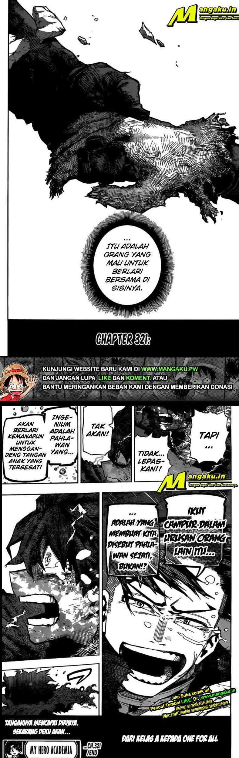 Boku no Hero Academia Chapter 321 Gambar 10