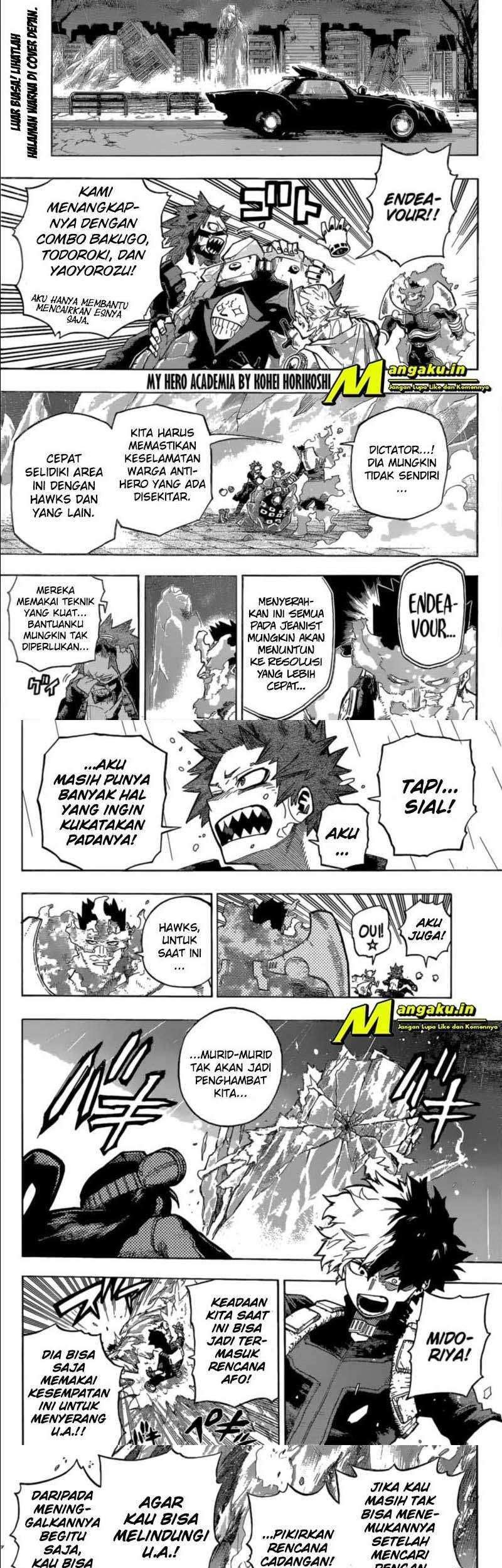 Boku no Hero Academia Chapter 321 Gambar 3