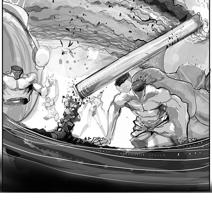 The God of High School Chapter 524 Gambar 71