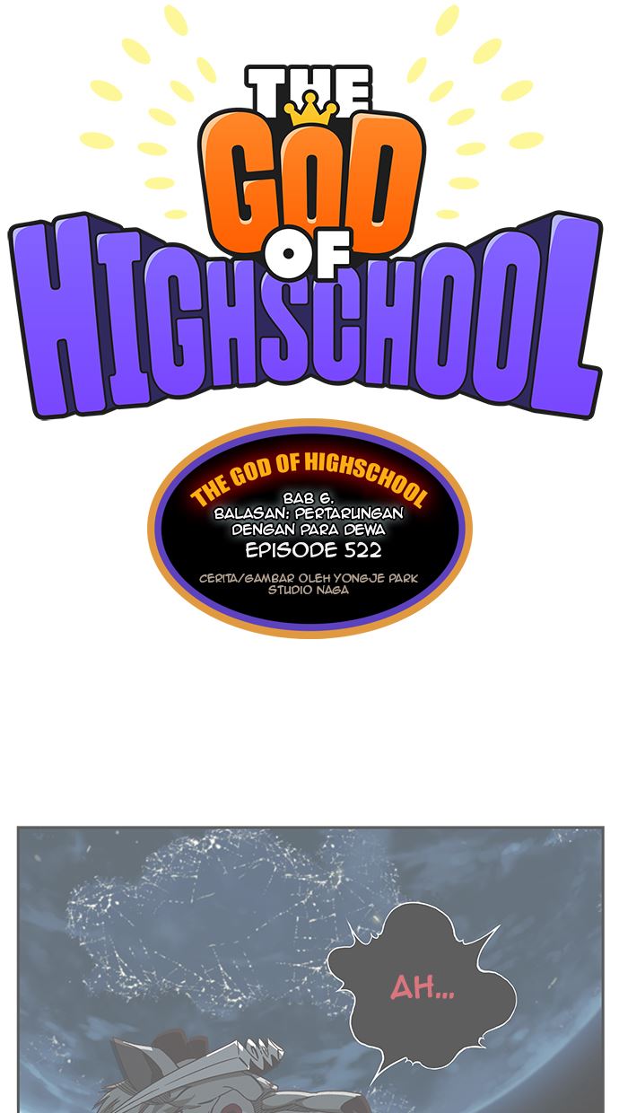 Komik The God of High School Chapter 522 gambar nomor 1