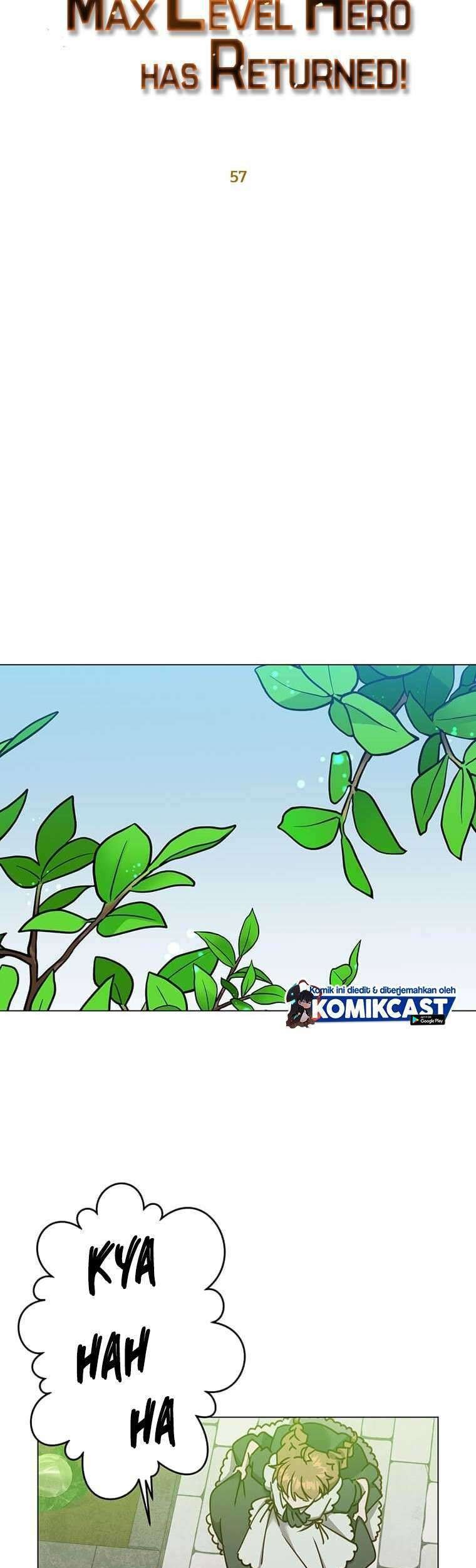 The MAX leveled hero will return! Chapter 57 Gambar 40