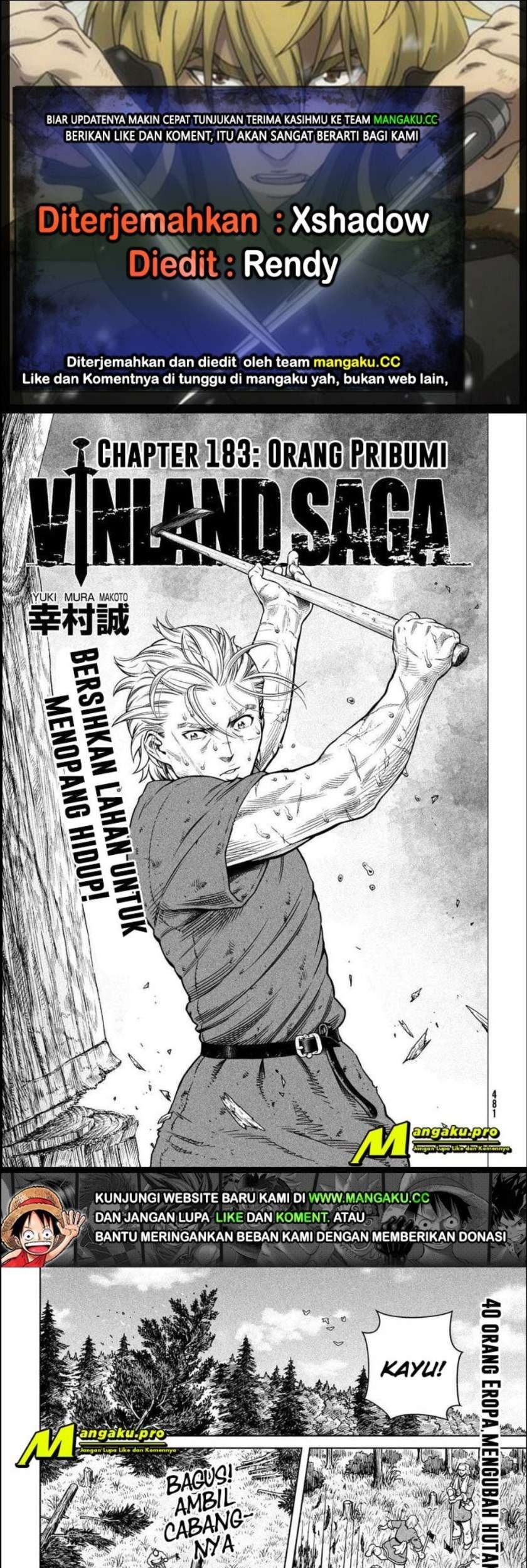 Komik Vinland Saga Chapter 183 gambar nomor 1