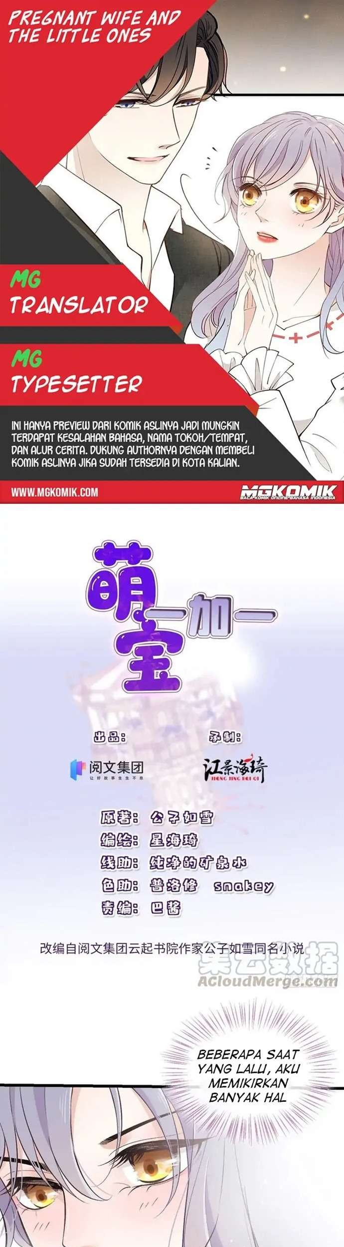 Komik Pregnant Wife, One Plus One Chapter 115 gambar nomor 1