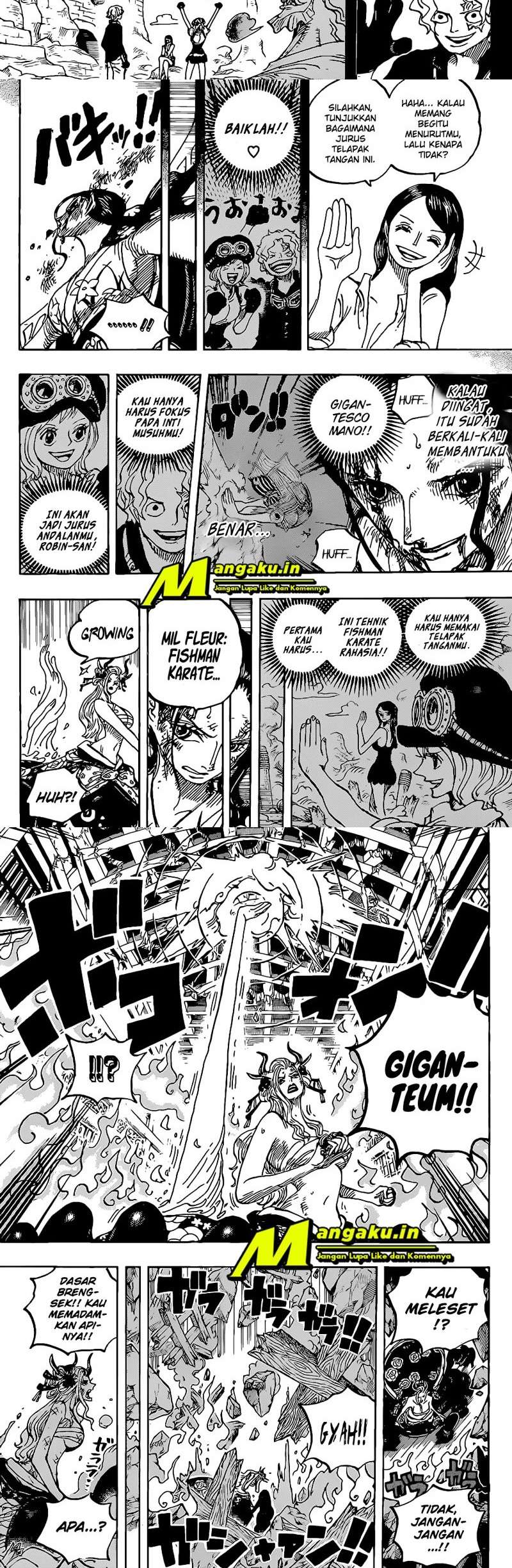 One Piece Chapter 1021 Gambar 7
