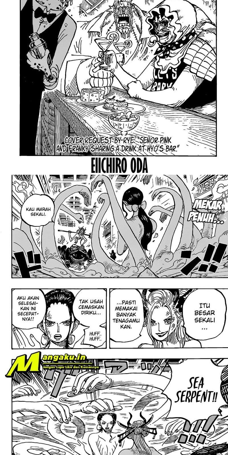 Manga One Piece Chapter 1021 gambar nomor 2