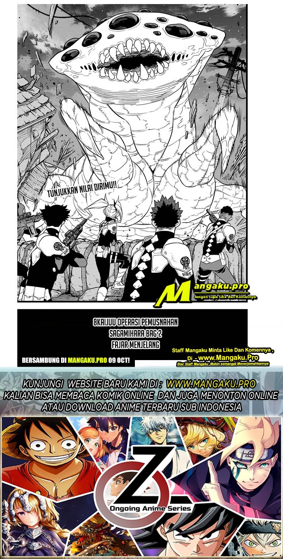 8Kaijuu Chapter 12 Gambar 18