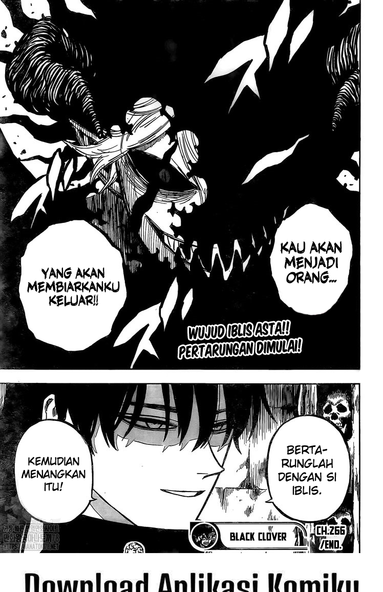 Black Clover Chapter 266 Gambar 16