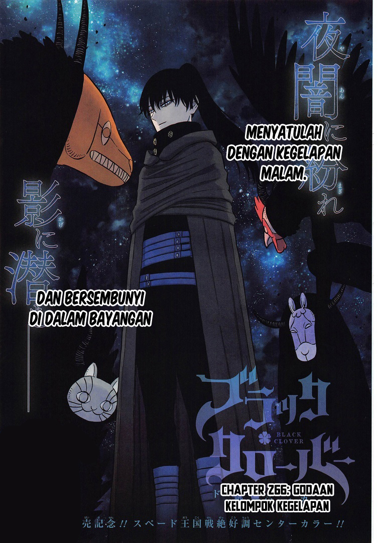 Manga Black Clover Chapter 266 gambar nomor 2