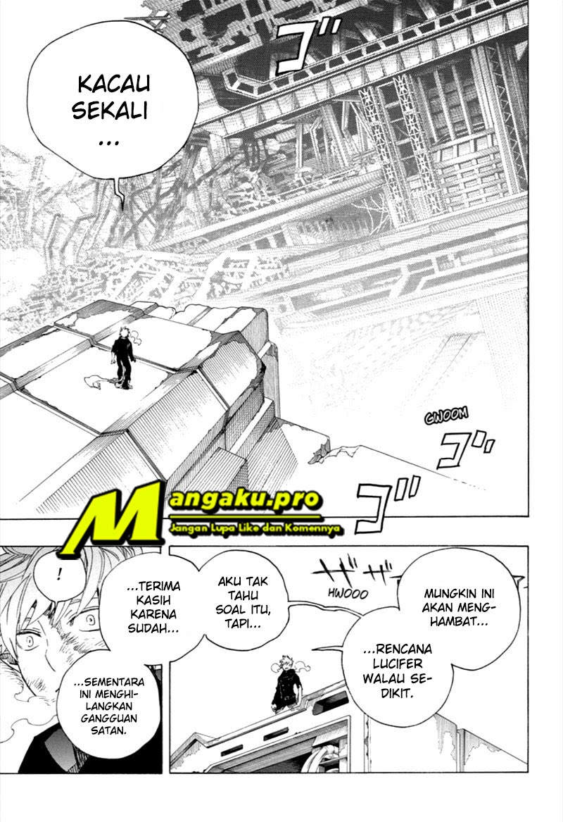Ao no Exorcist Chapter 125.2 Gambar 15