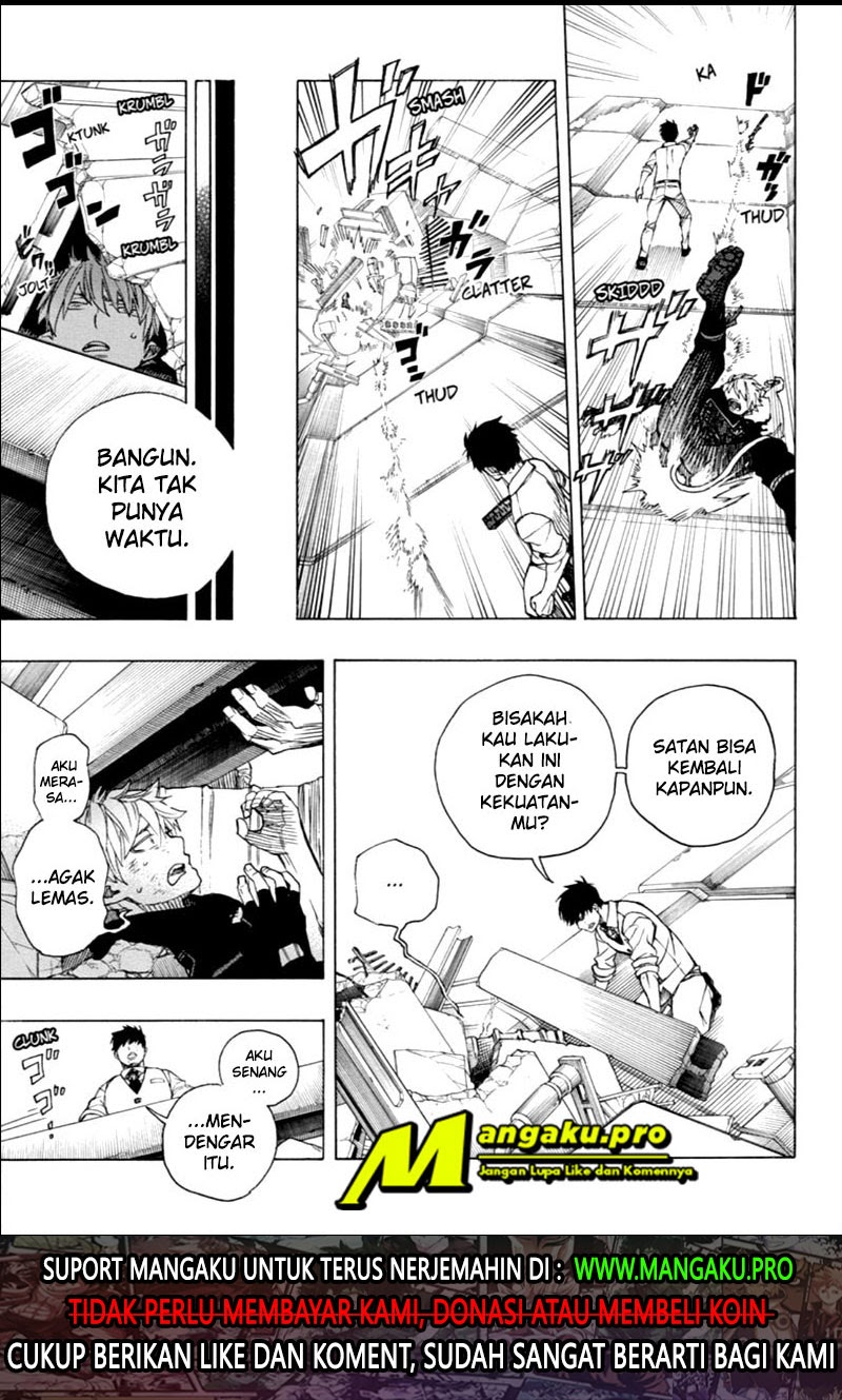 Ao no Exorcist Chapter 125.2 Gambar 17