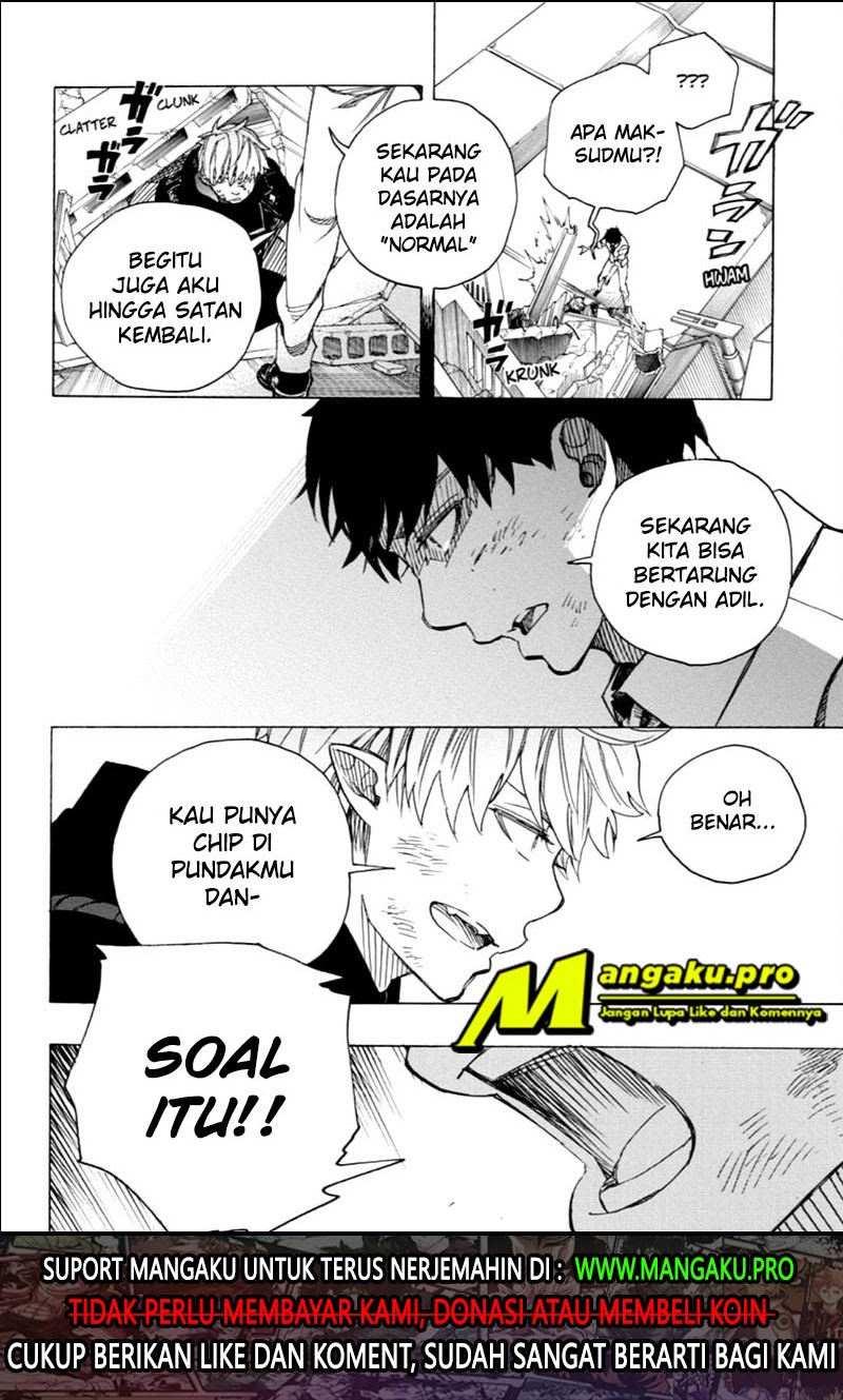 Ao no Exorcist Chapter 125.2 Gambar 18