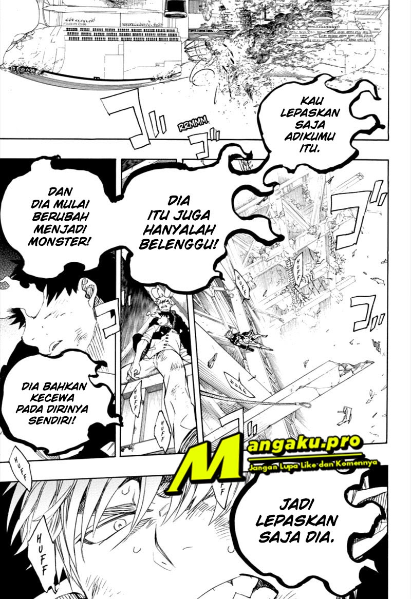 Ao no Exorcist Chapter 125.2 Gambar 3