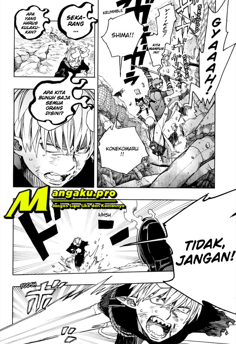 Ao no Exorcist Chapter 125.1 Gambar 13