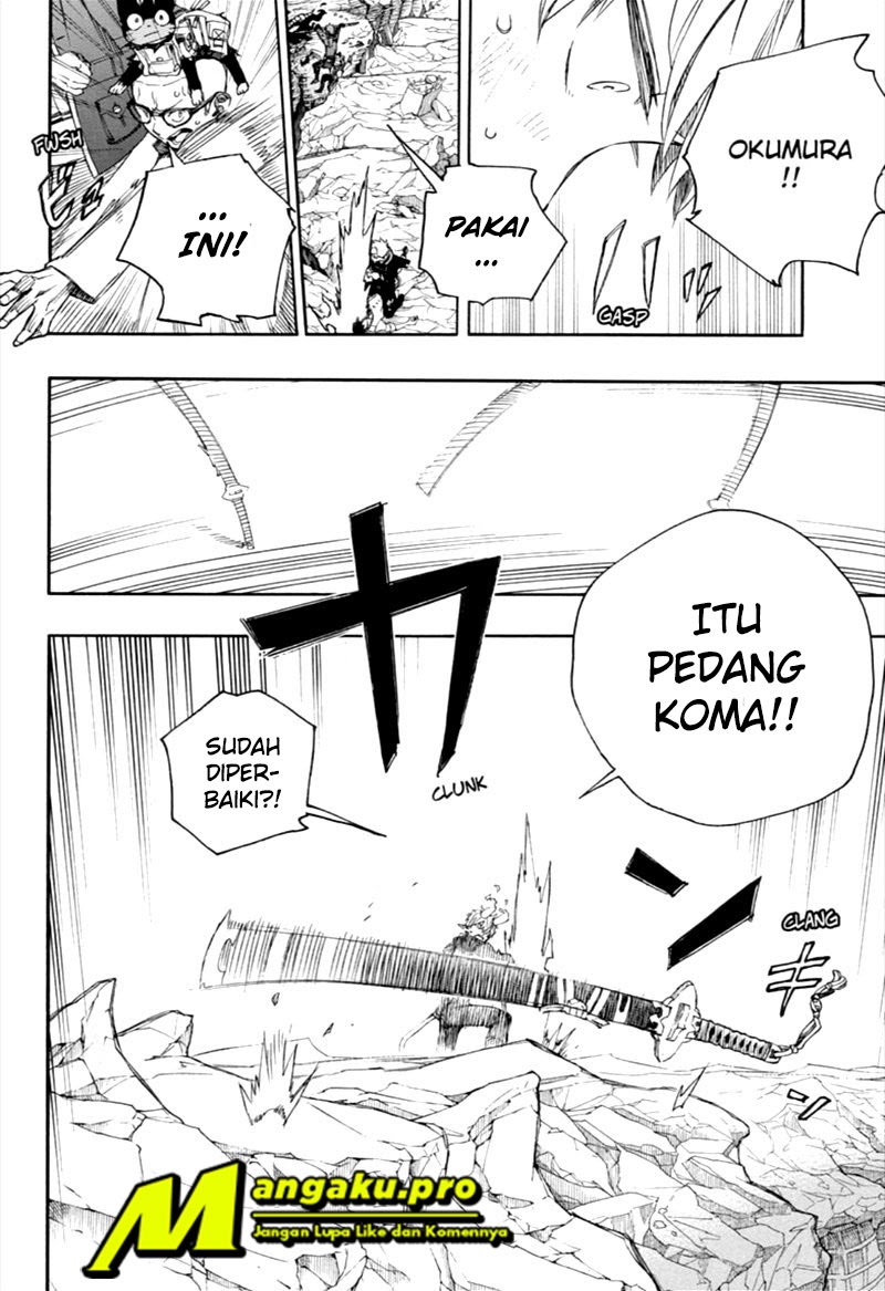 Ao no Exorcist Chapter 125.1 Gambar 15