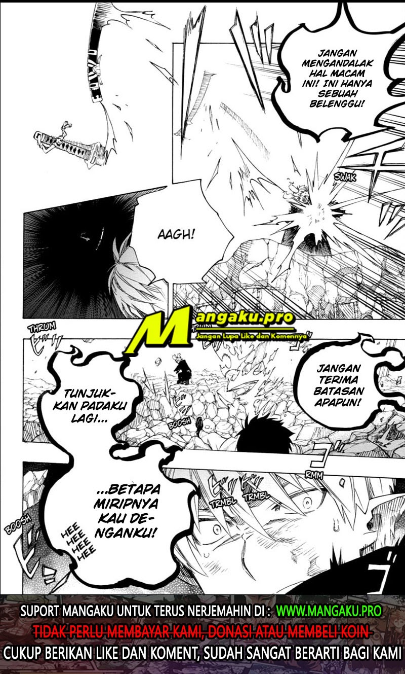Ao no Exorcist Chapter 125.1 Gambar 17