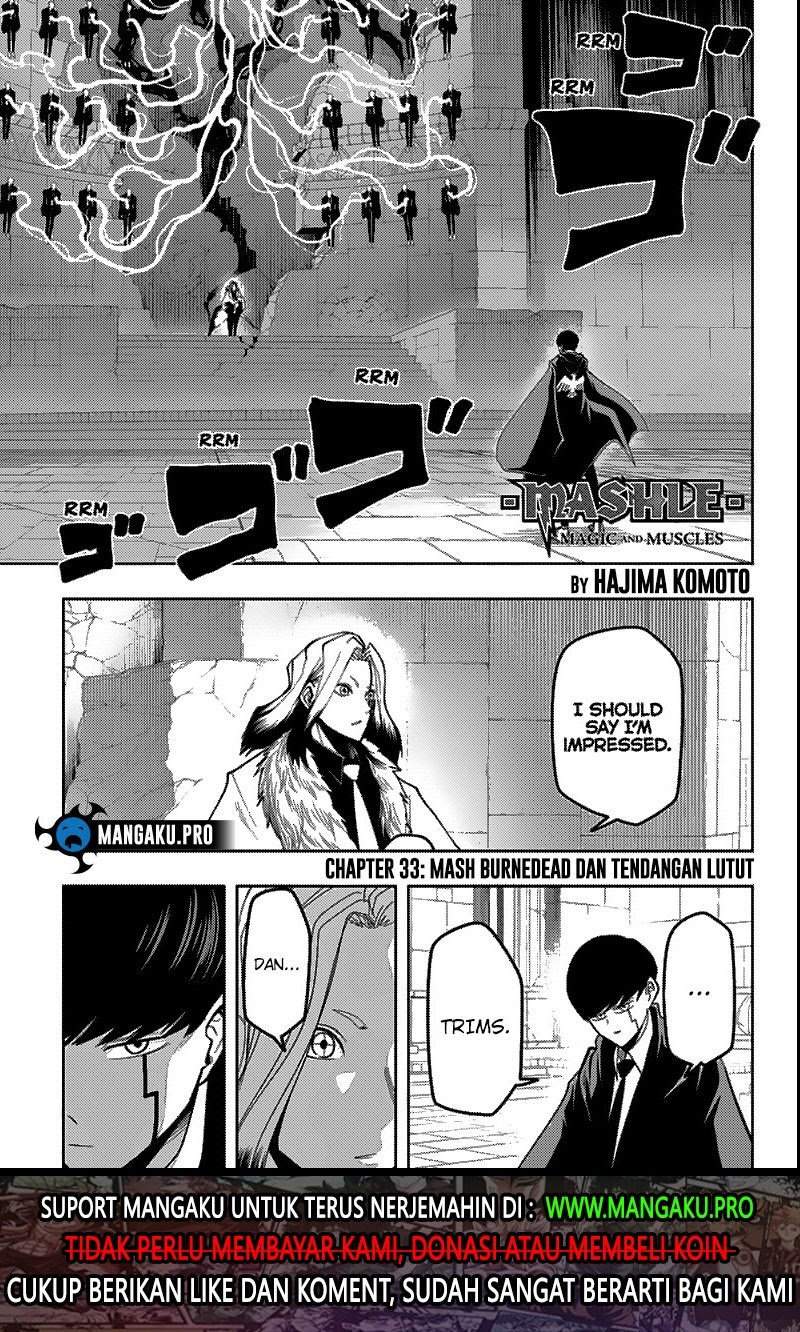 Manga Mashle: Magic and Muscles Chapter 33 gambar nomor 2