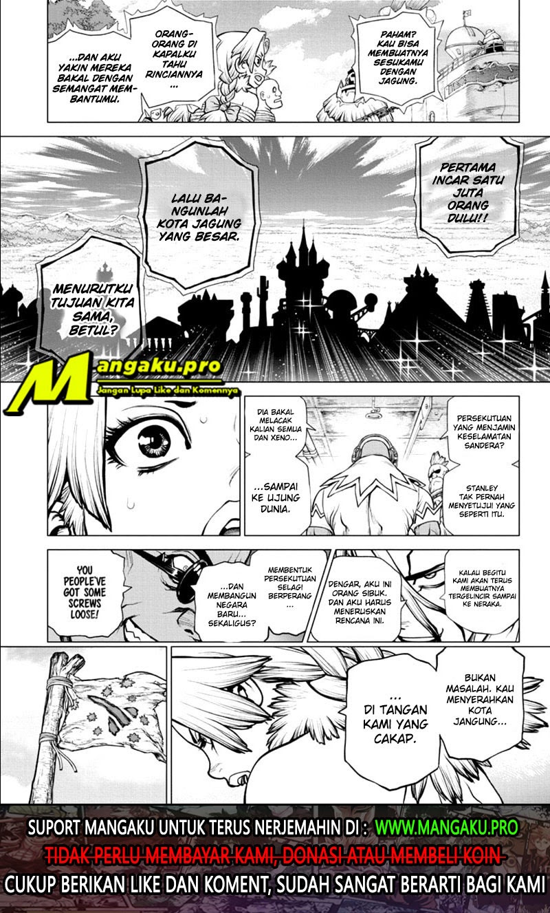 Dr. Stone Chapter 168 Gambar 19