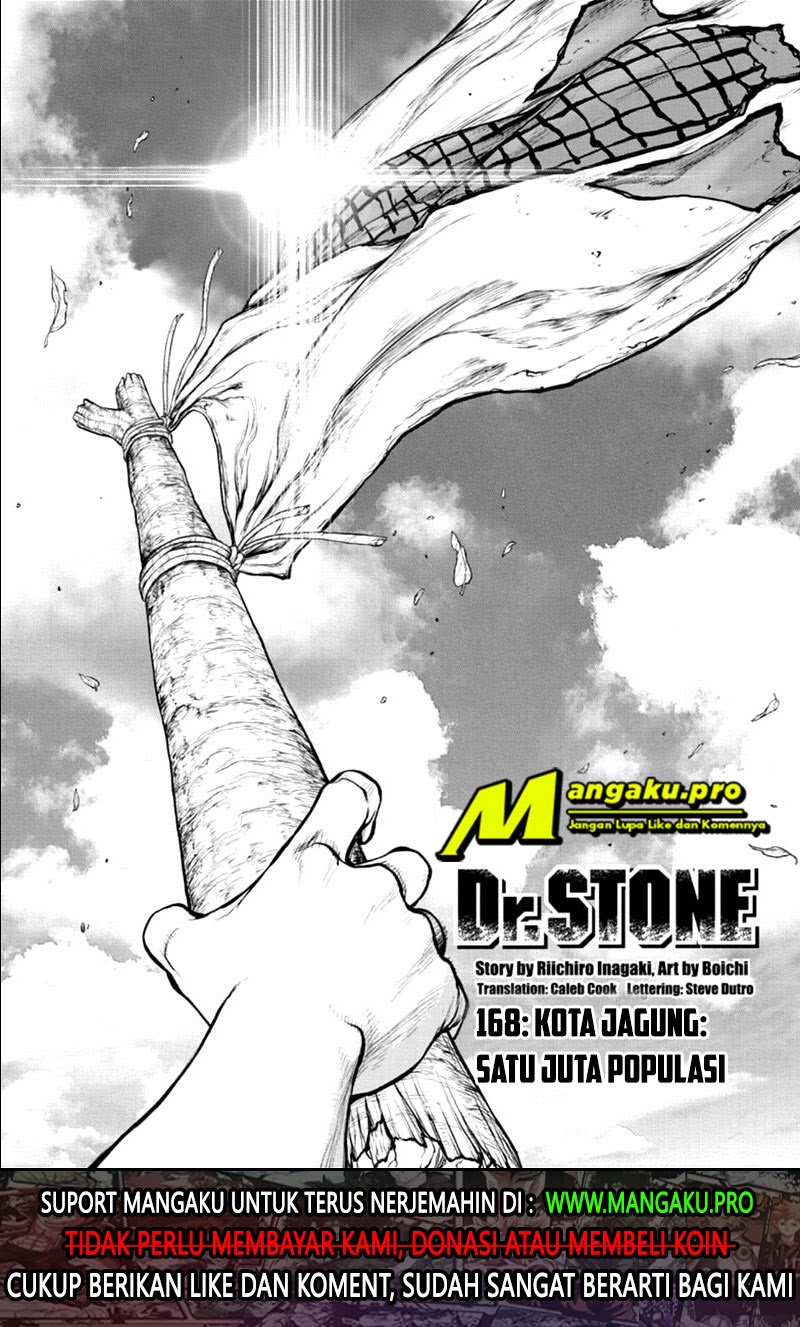 Manga Dr. Stone Chapter 168 gambar nomor 2