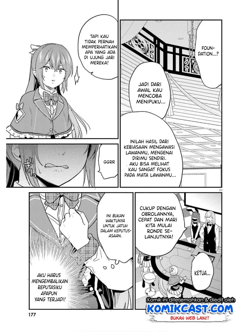 Jishou F-Rank no Oniisama ga Game de Hyouka sareru Gakuen no Chouten ni Kunrin suru Sou desu yo? Chapter 22 Gambar 24