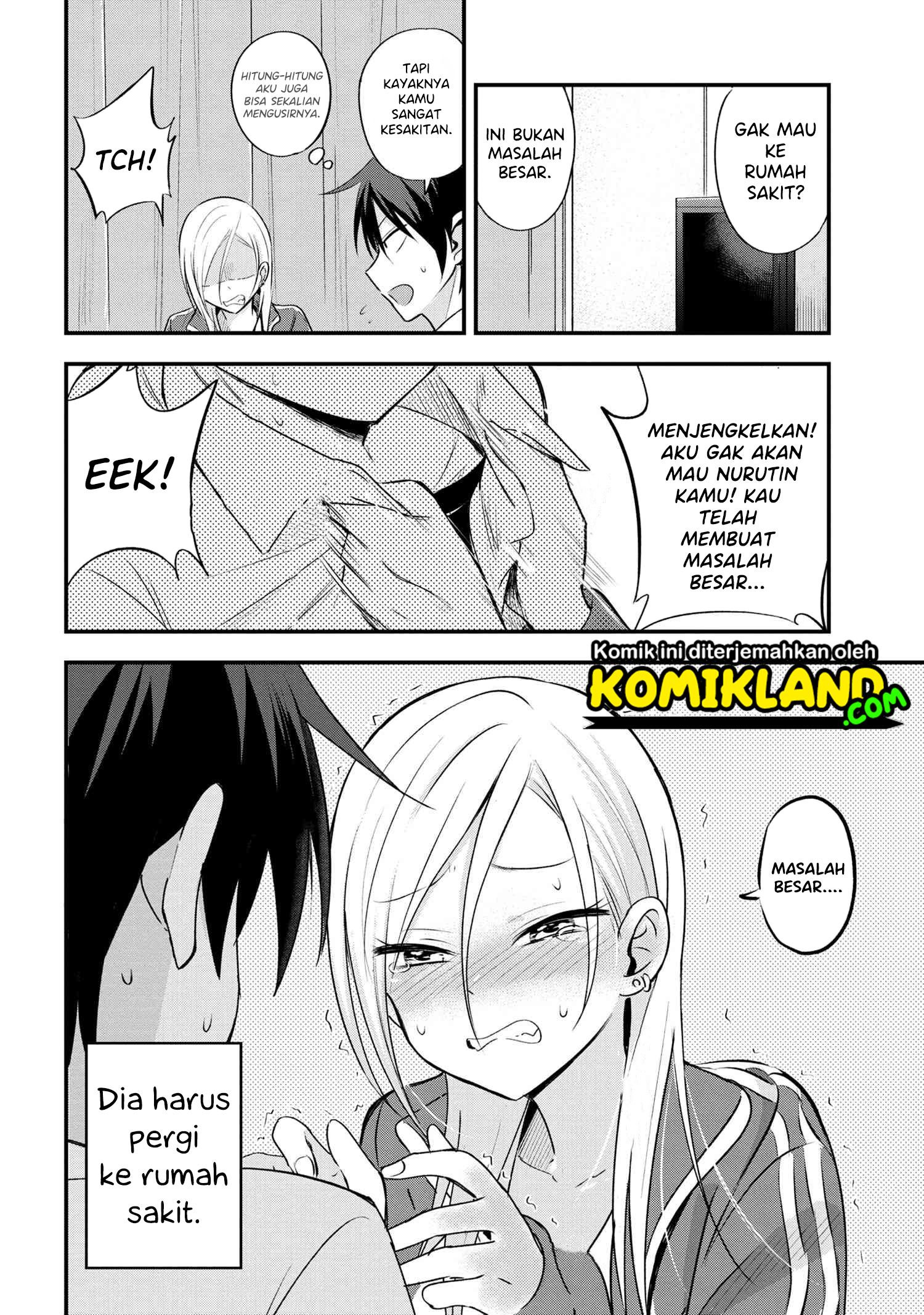 Please Go Home, Akutsu-san! Chapter 8 Gambar 4