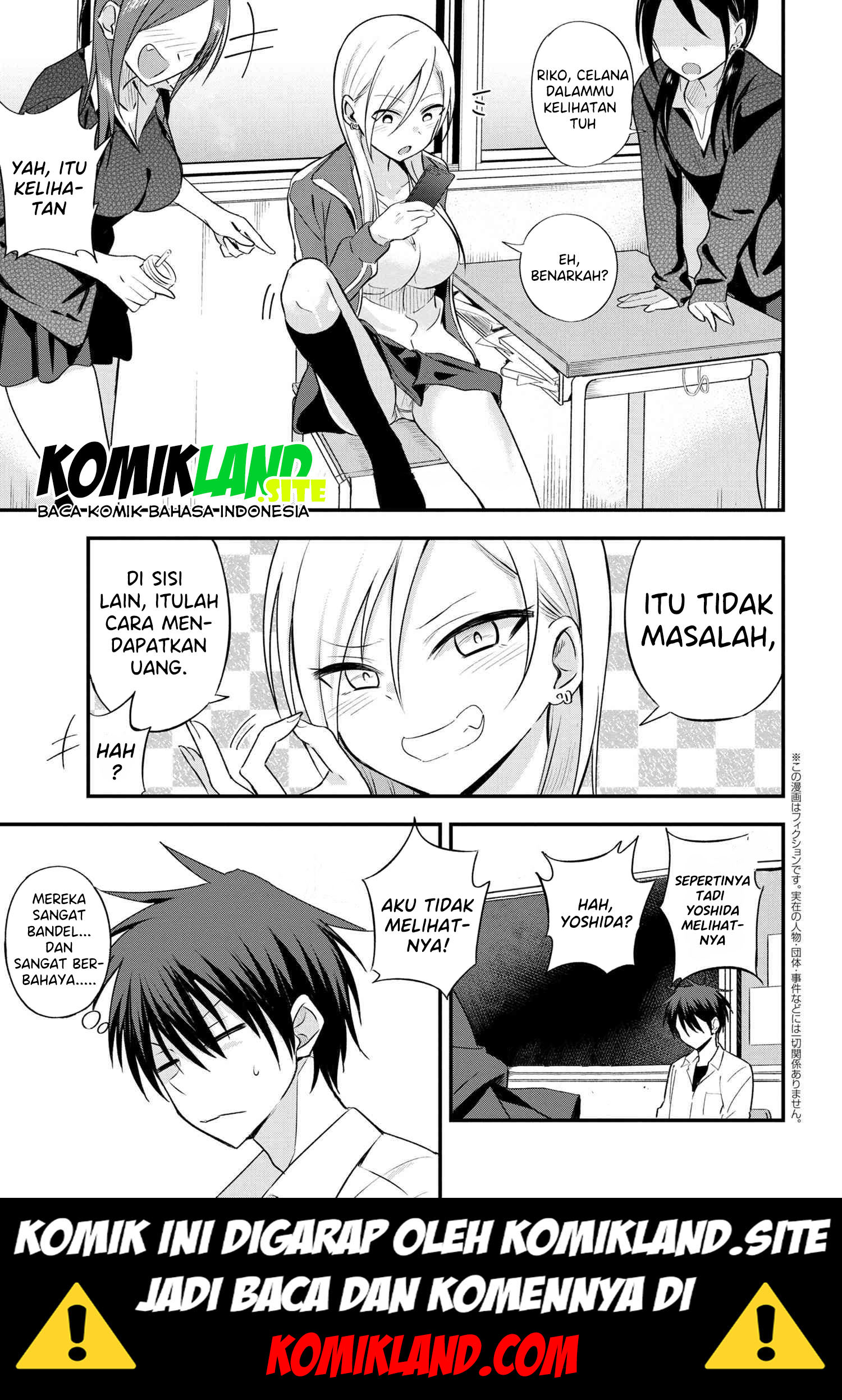 Manga Please Go Home, Akutsu-san! Chapter 6 gambar nomor 2