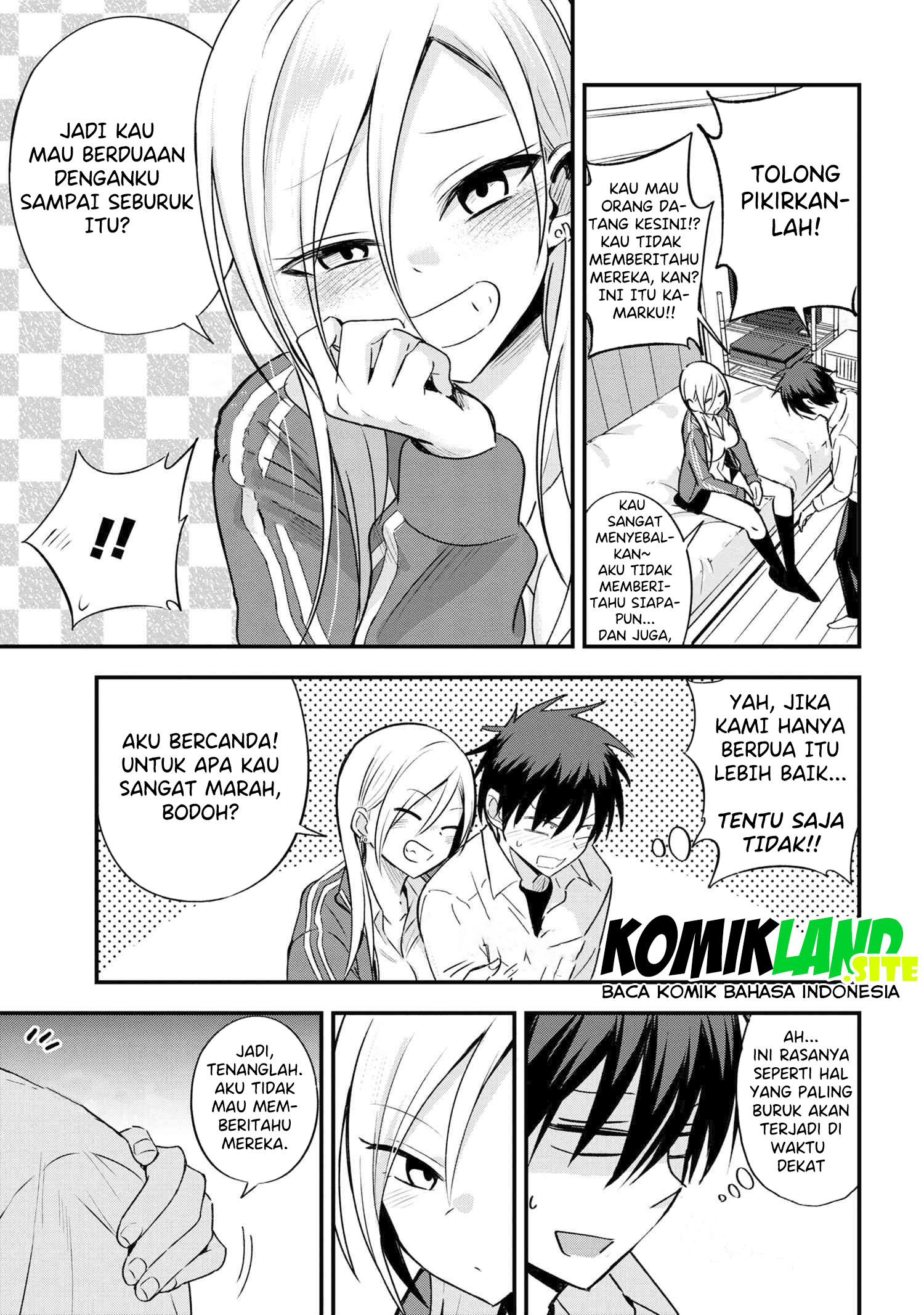 Please Go Home, Akutsu-san! Chapter 5 Gambar 4