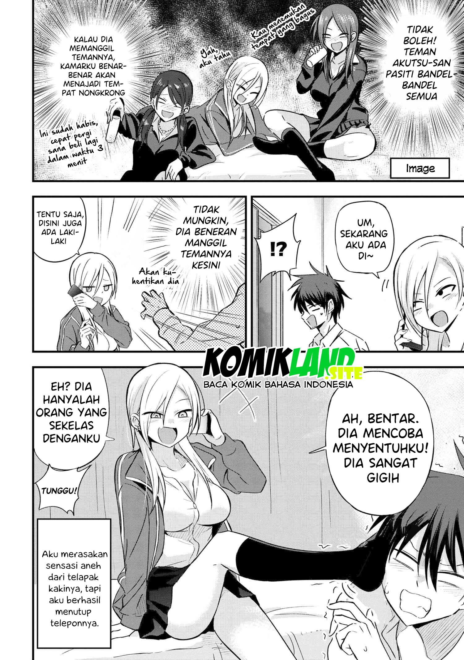 Please Go Home, Akutsu-san! Chapter 5 Gambar 3