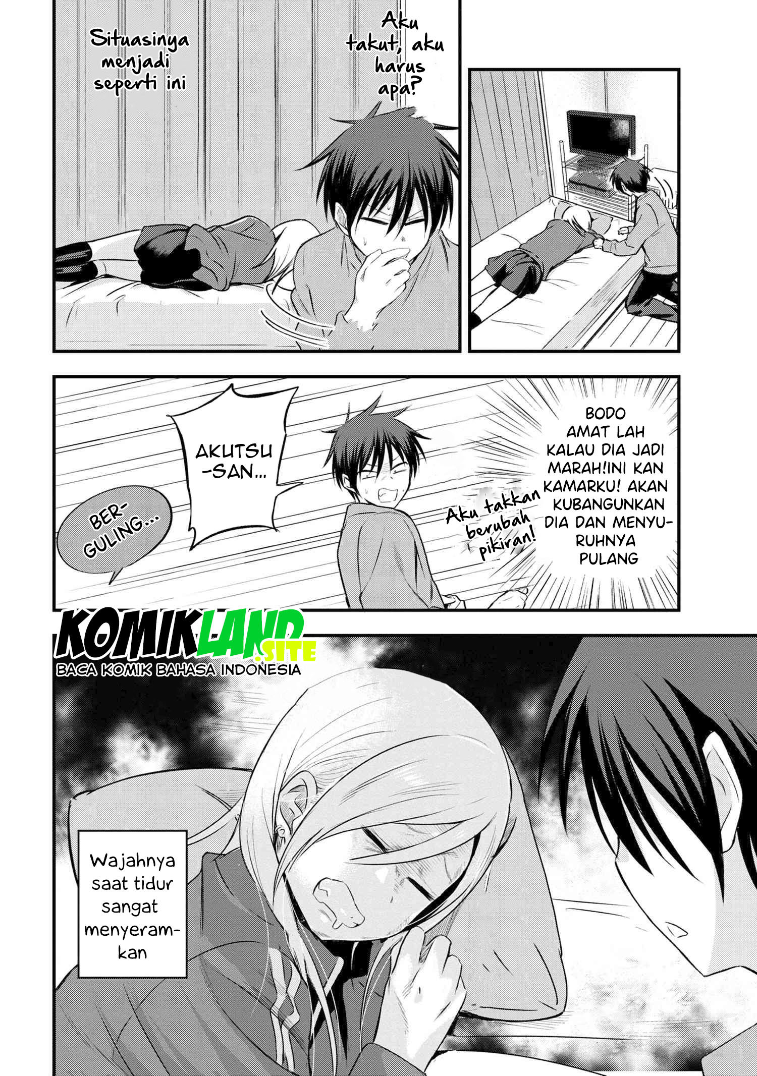 Please Go Home, Akutsu-san! Chapter 4 Gambar 3